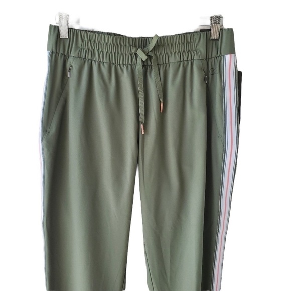 🌺CALIA by Carrie Underwood Journey Tuxedo Joggers Thyme Size S🌺 - Picture 7 of 10